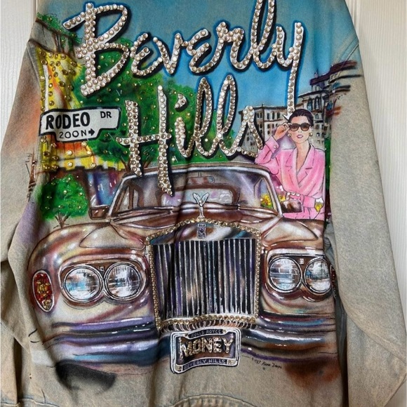 Tony Alamo “Beverly Hills” denim jacket